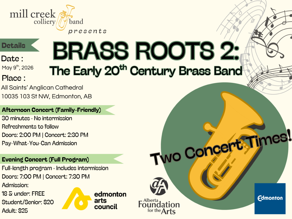 a poster describing the details of the Brass Roots 2 event.
